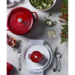 Staub Cocotte 22 cm, rund, , Gusseisen