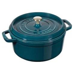 Staub Cocotte 24 cm, rund, , Gusseisen