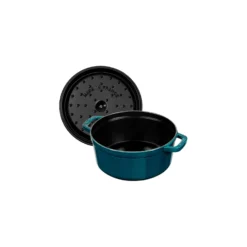 Staub Cocotte 22 cm, rund, , Gusseisen