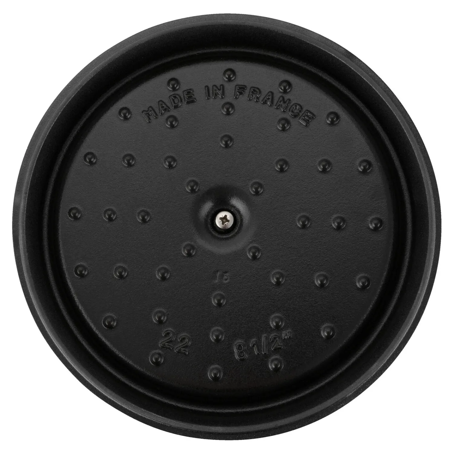 Staub Cocotte 22 cm, rund, , Gusseisen