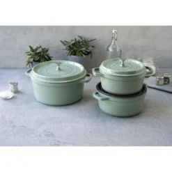 Staub Cocotte 28 cm, rund, , Gusseisen