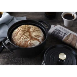 Staub Cocotte 20 cm, rund, , Gusseisen