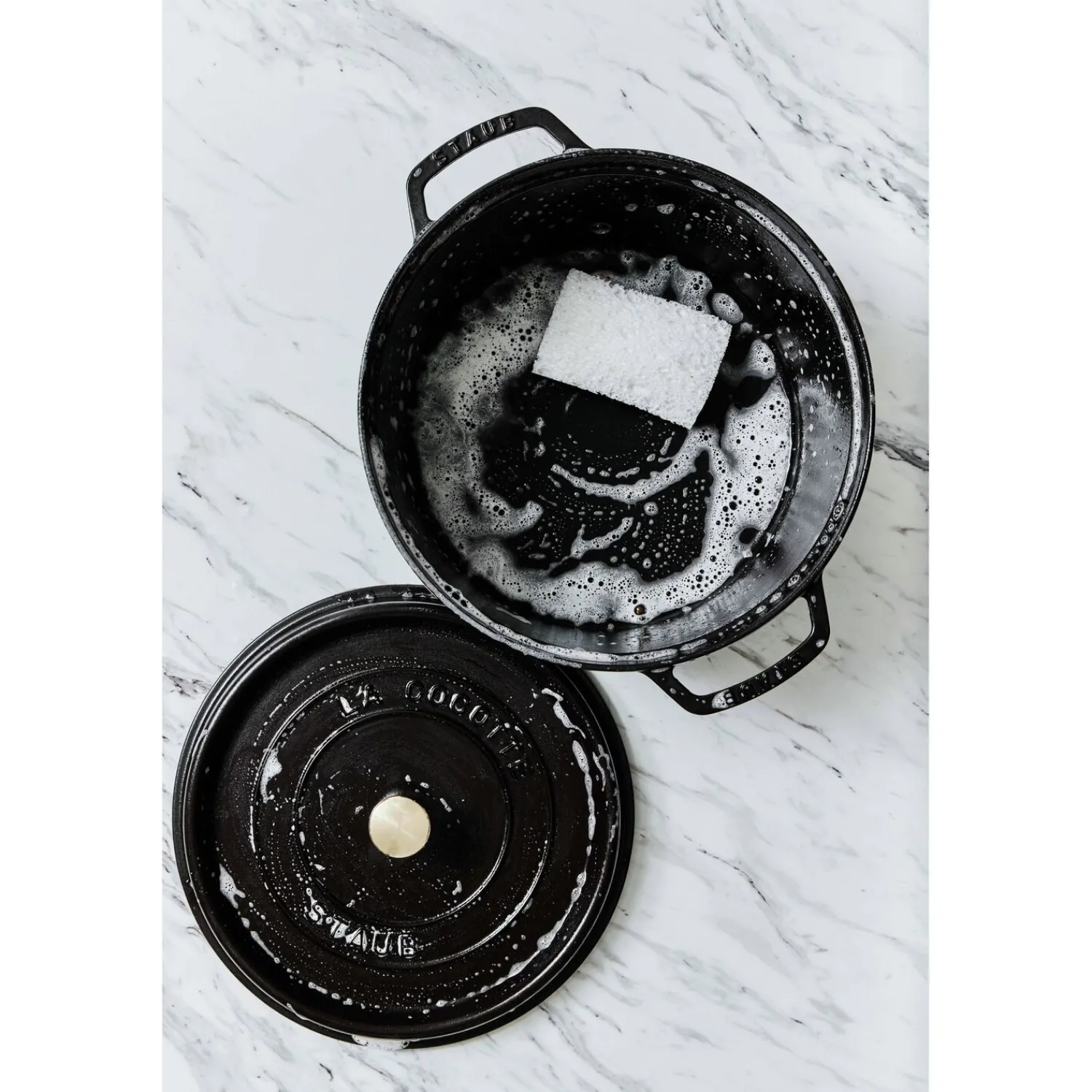 Staub Cocotte 16 cm, rund, , Gusseisen
