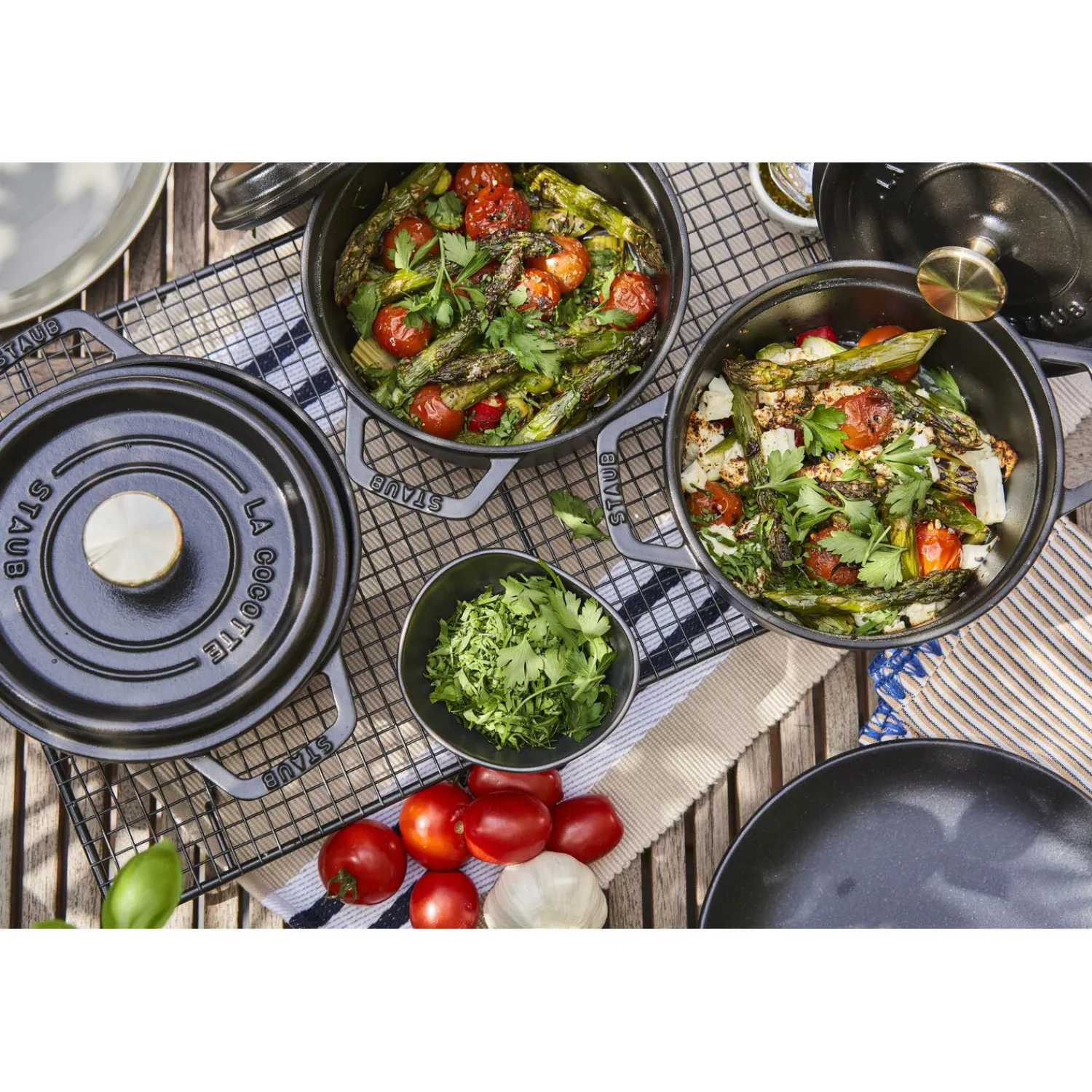 Staub Cocotte 16 cm, rund, , Gusseisen