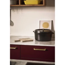 Staub Cocotte 26 cm, rund, , Gusseisen