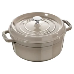 Staub Cocotte 22 cm, rund, , Gusseisen