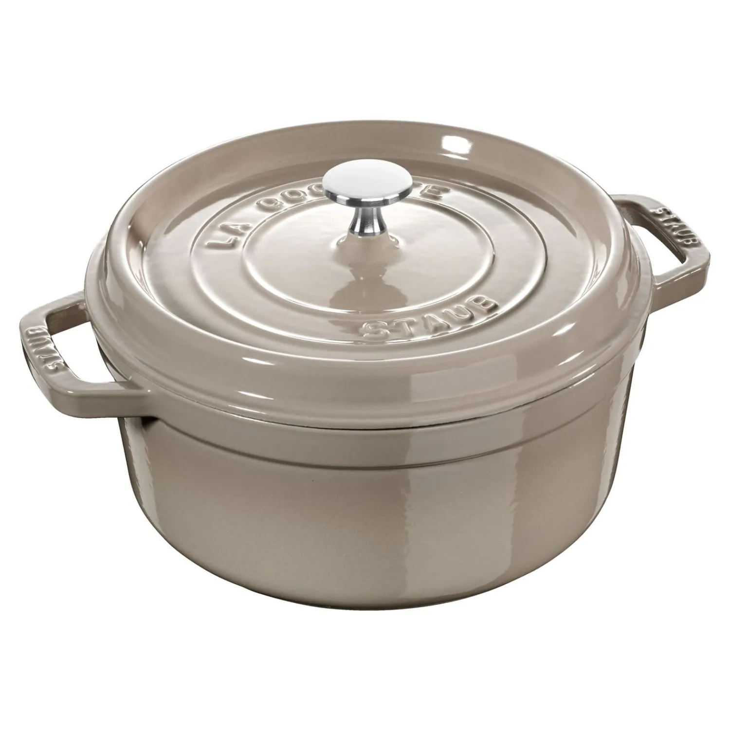 Staub Cocotte 22 cm, rund, , Gusseisen