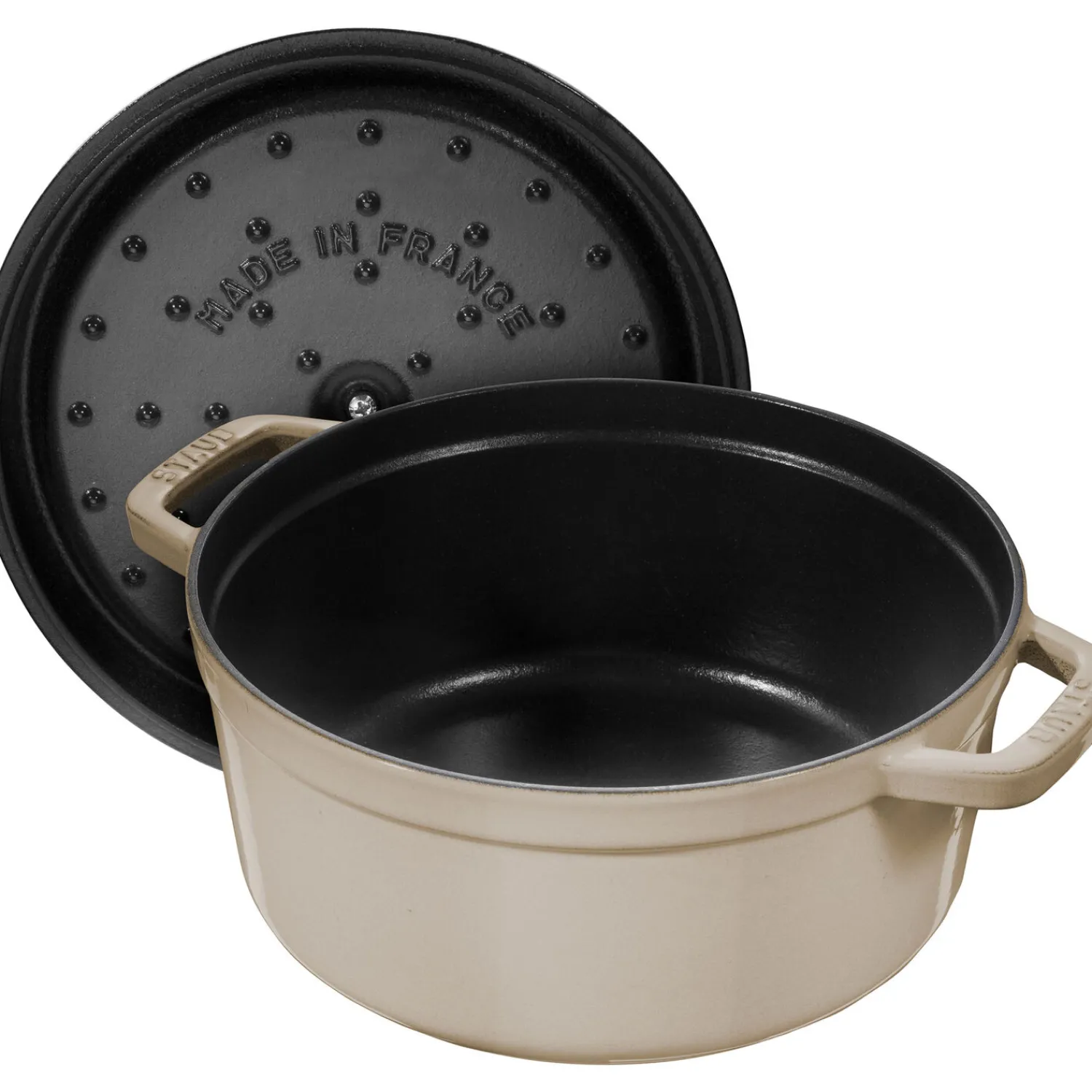 Staub Cocotte 22 cm, rund, , Gusseisen