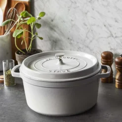 Staub Cocotte 28 cm, rund, , Gusseisen