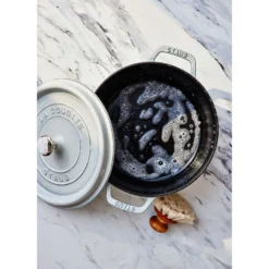 Staub Cocotte 22 cm, rund, , Gusseisen
