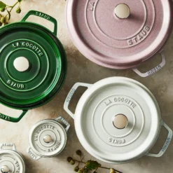 Staub Cocotte 24 cm, rund, , Gusseisen