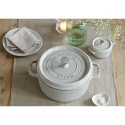 Staub Cocotte 20 cm, rund, , Gusseisen