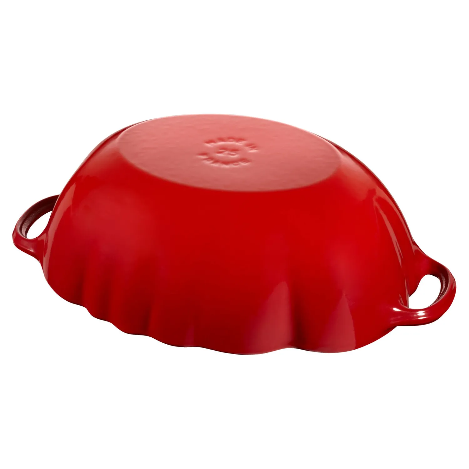 Staub Cocotte 25 cm, Tomate, Kirsch-Rot, Gusseisen