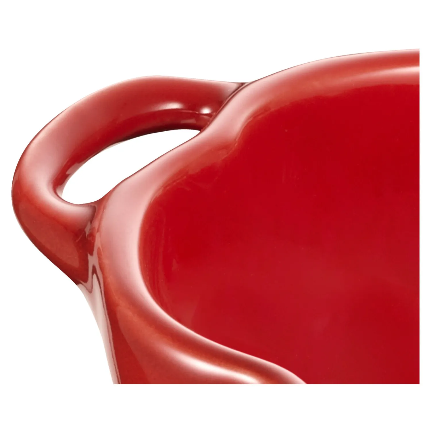 Staub Cocotte 16 cm, Tomate, Kirsch-Rot, Keramik