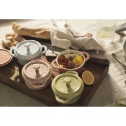 Staub Cocotte Set Macaron 6-tlg, rund, Keramik