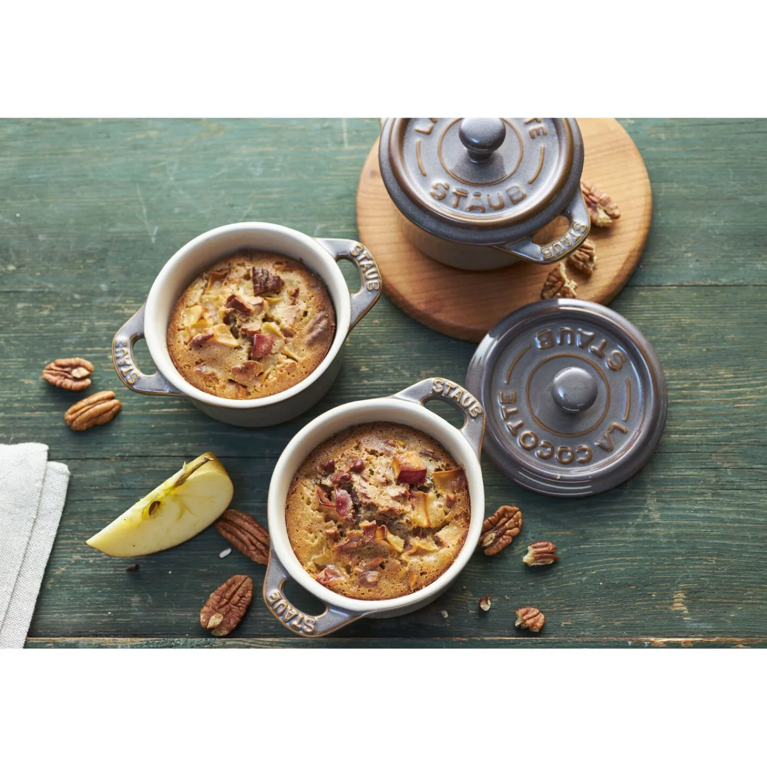 Staub Cocotte Set 4-tlg, rund, , Keramik