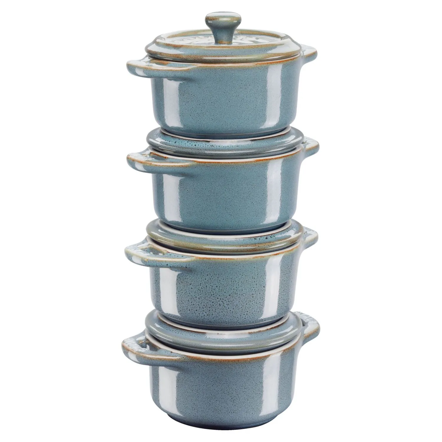 Staub Cocotte Set 4-tlg, rund, , Keramik