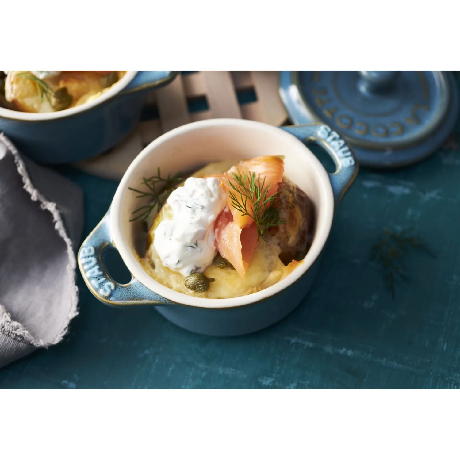 Staub Cocotte Set 4-tlg, rund, , Keramik