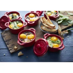 Staub Cocotte Set 4-tlg, rund, , Keramik