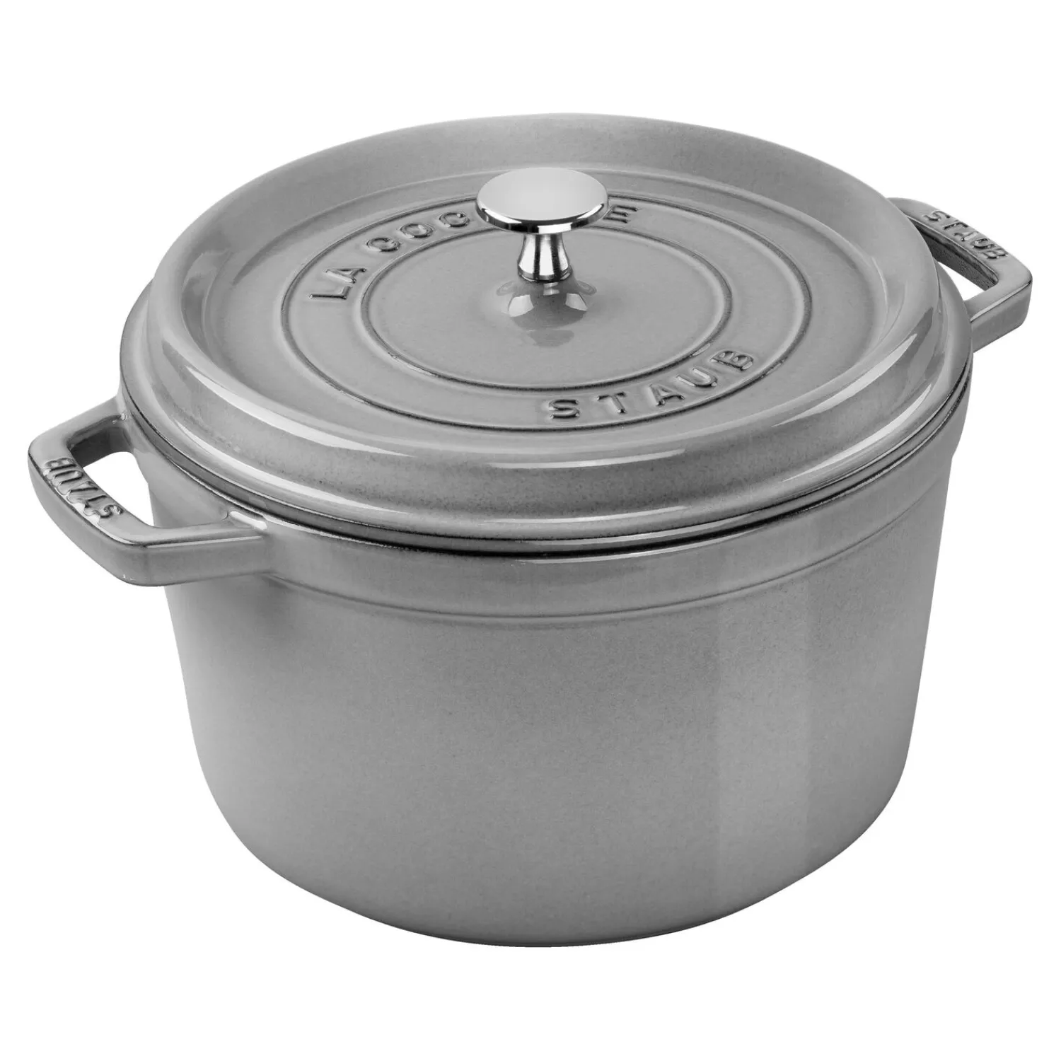 Staub Cocotte tief 24 cm, rund, , Gusseisen