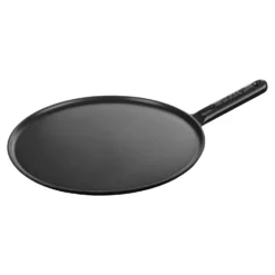Staub Cr&ecirc;pes-Pfanne 30 cm, rund, Glänzend-Schwarz, Gusseisen
