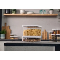 ZWILLING CUBE Box 2L / 21 cm, Transparent-Weiß