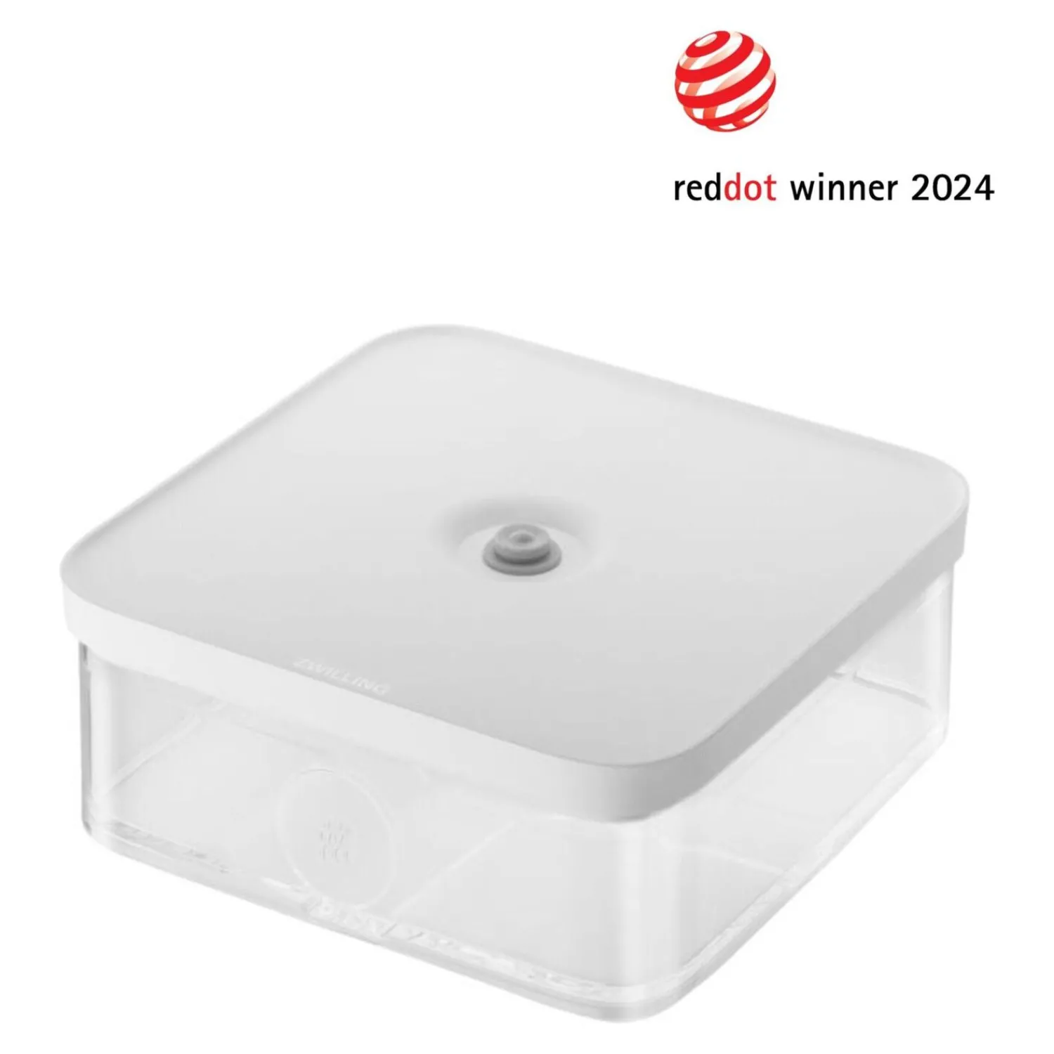 ZWILLING CUBE Box L / 21 cm, Transparent-Weiß