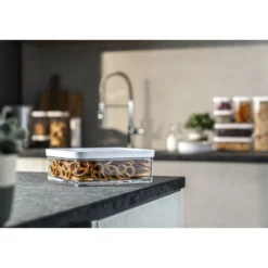 ZWILLING CUBE Box L / 21 cm, Transparent-Weiß