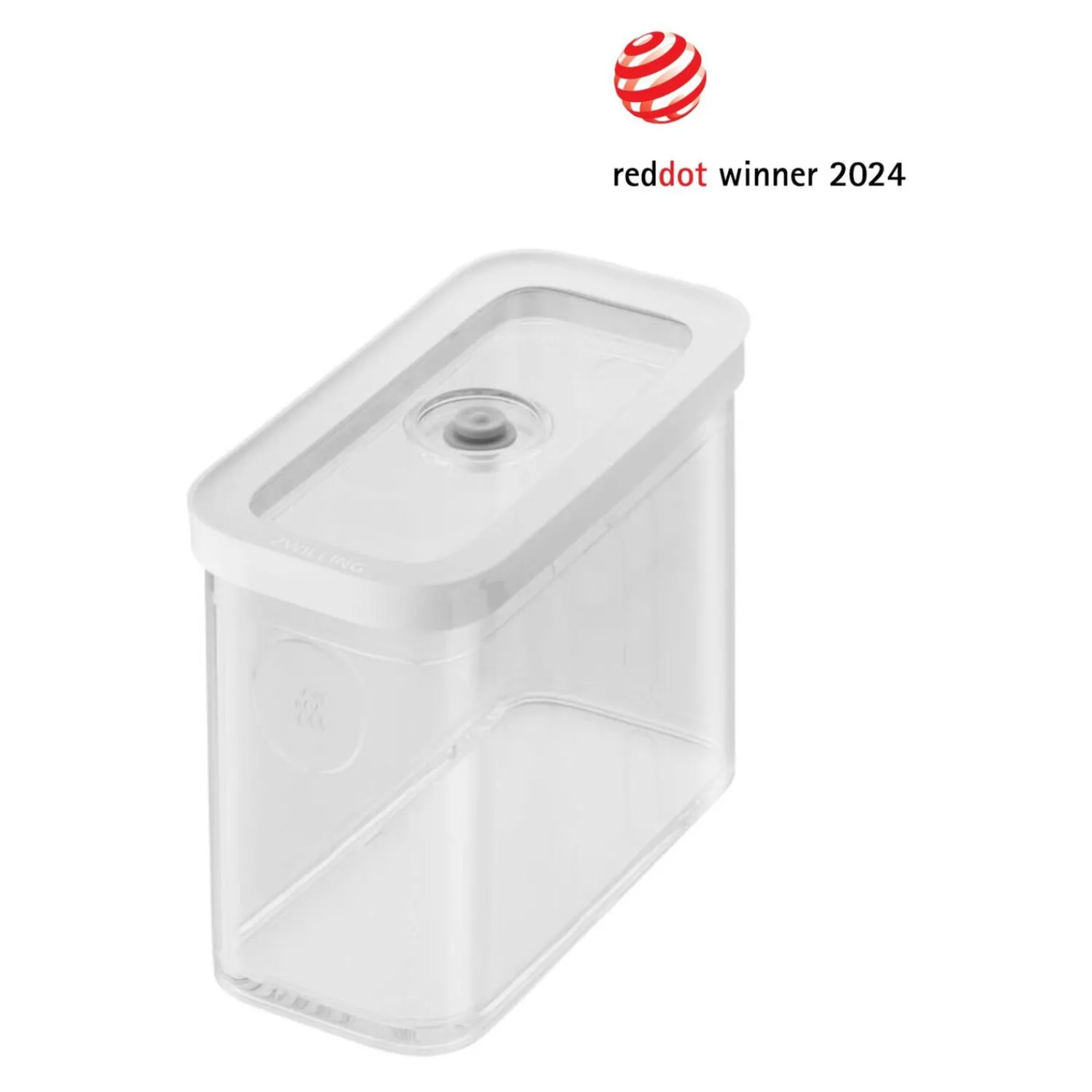 ZWILLING CUBE Box 2M / 21 cm, Transparent-Weiß