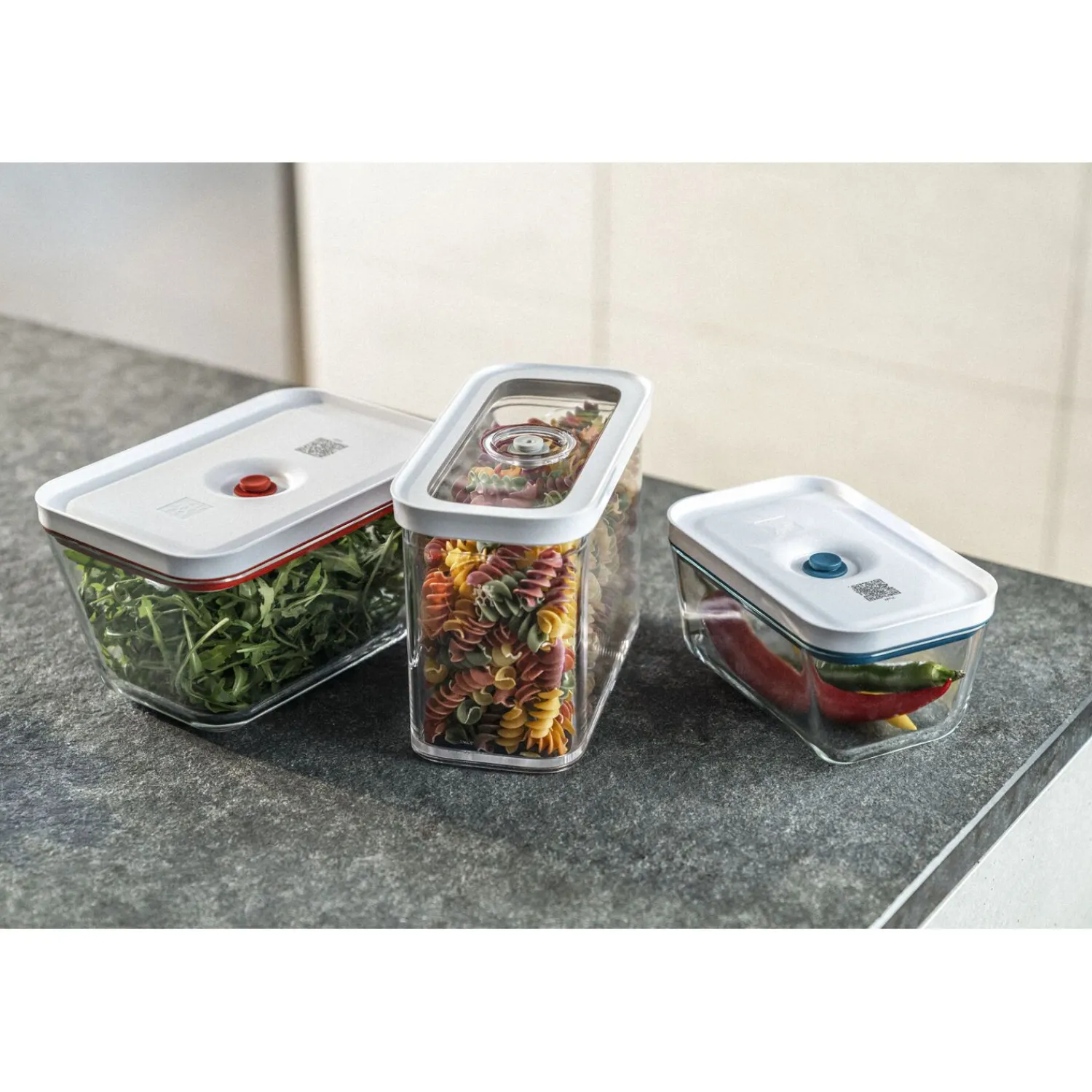 ZWILLING CUBE Box 2M / 21 cm, Transparent-Weiß