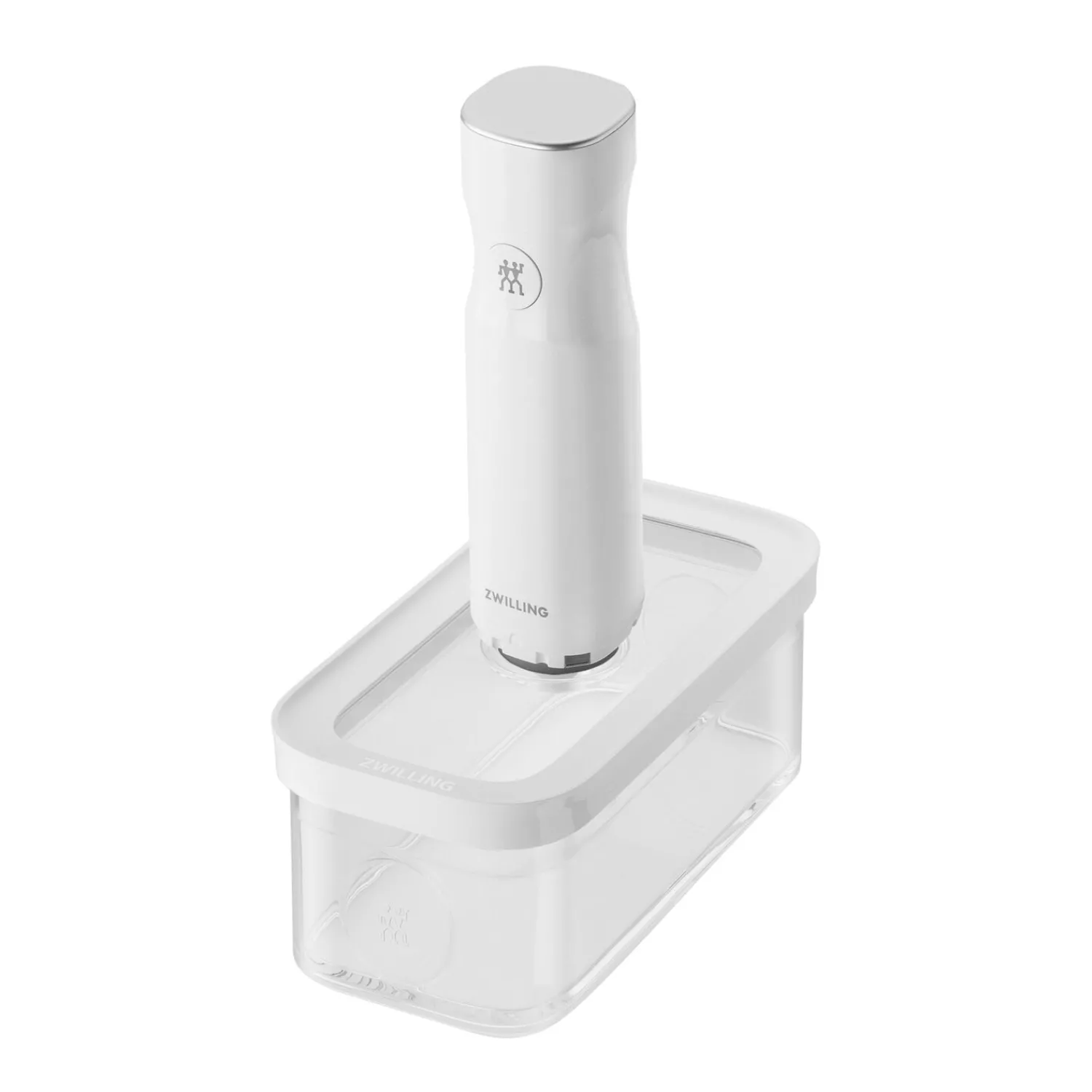 ZWILLING CUBE Box M / 21 cm, Transparent-Weiß