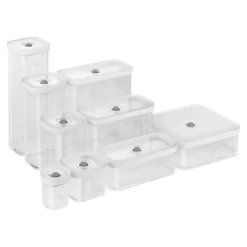ZWILLING CUBE Box M / 21 cm, Transparent-Weiß