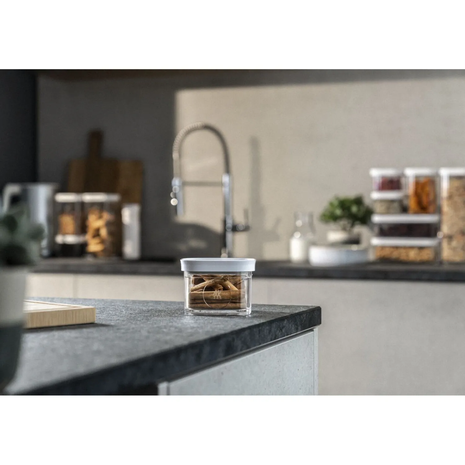 ZWILLING CUBE Box S / 11 cm, Transparent-Weiß