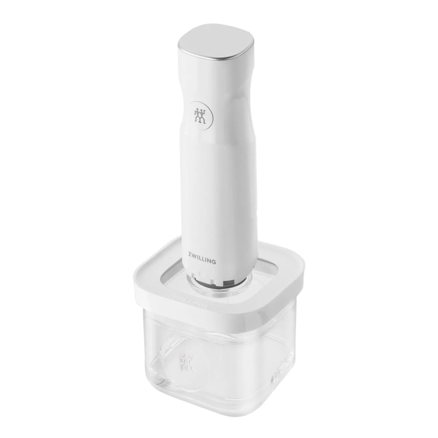 ZWILLING CUBE Box S / 11 cm, Transparent-Weiß