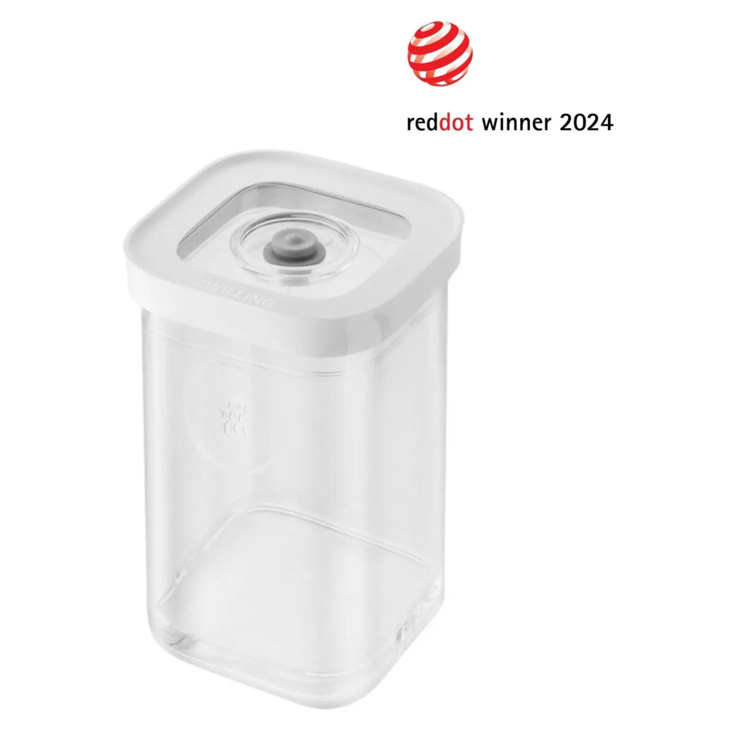 ZWILLING CUBE Box 2S / 11 cm, Transparent-Weiß