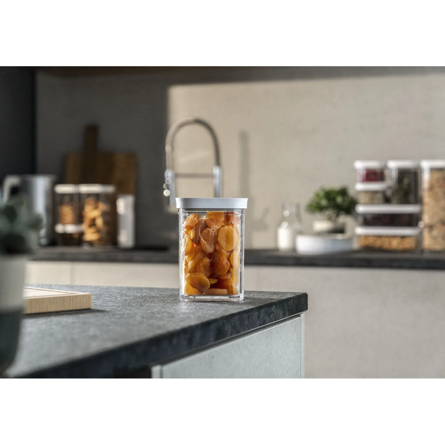 ZWILLING CUBE Box 2S / 11 cm, Transparent-Weiß