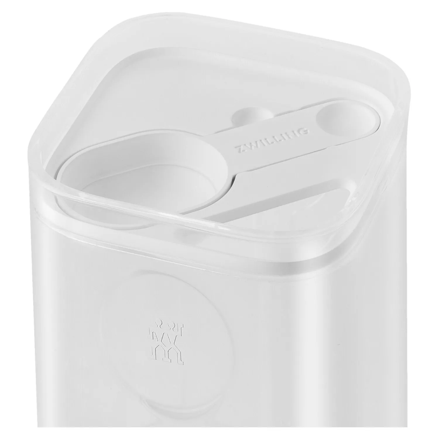 ZWILLING CUBE Box 3S / 11 cm, Transparent-Weiß