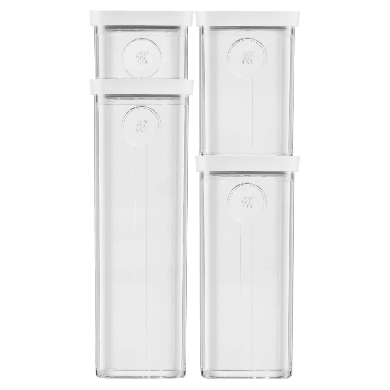 ZWILLING CUBE Box 4S / 11 cm, Transparent-Weiß