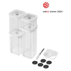 ZWILLING CUBE Set, S / 6-tlg, Transparent-Weiß