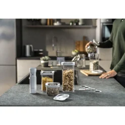 ZWILLING Cube Vakuum Starter Set, S / 6-tlg, Transparent-Weiß