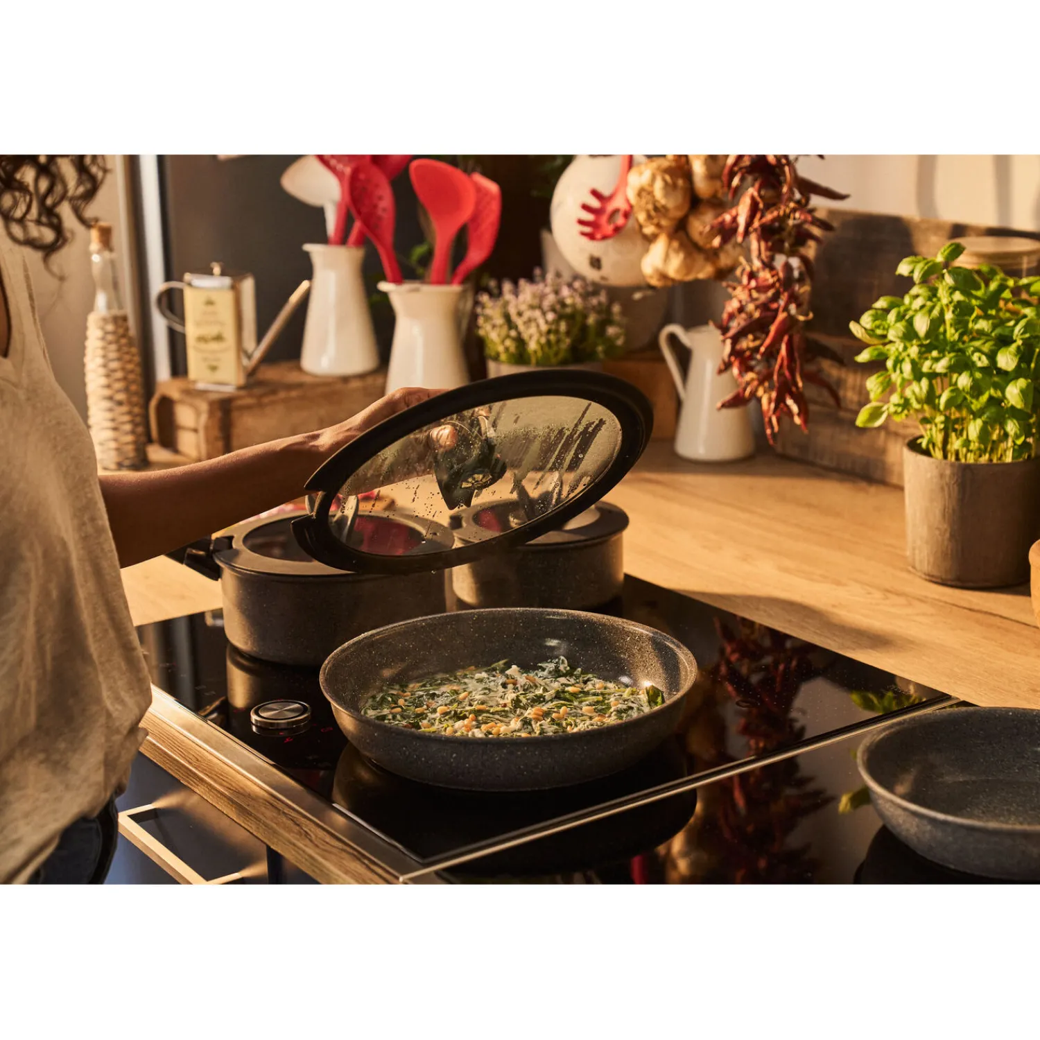 BALLARINI Deckel Set