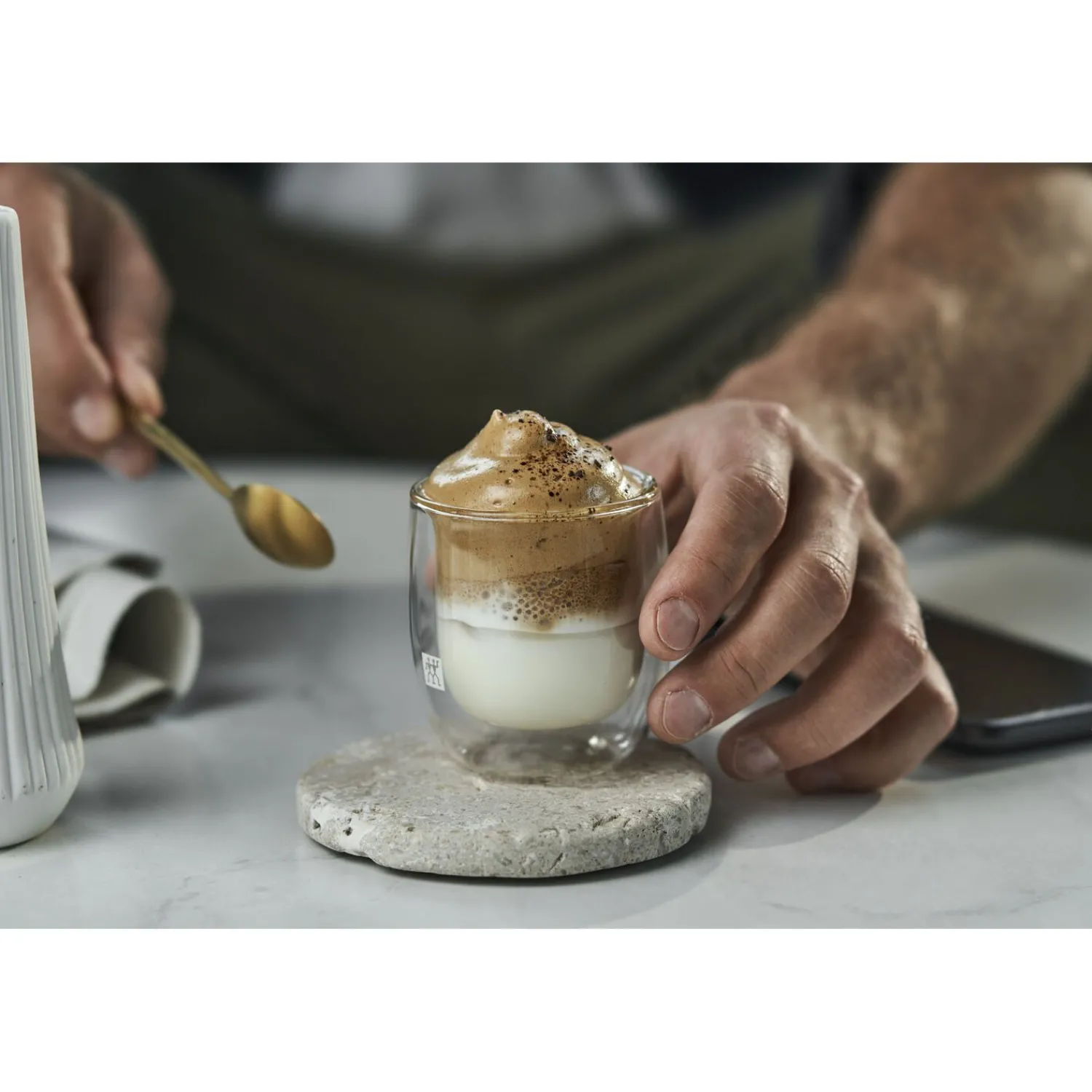 ZWILLING Doppelwandiges Glas, Espresso 80 ml / 2-tlg
