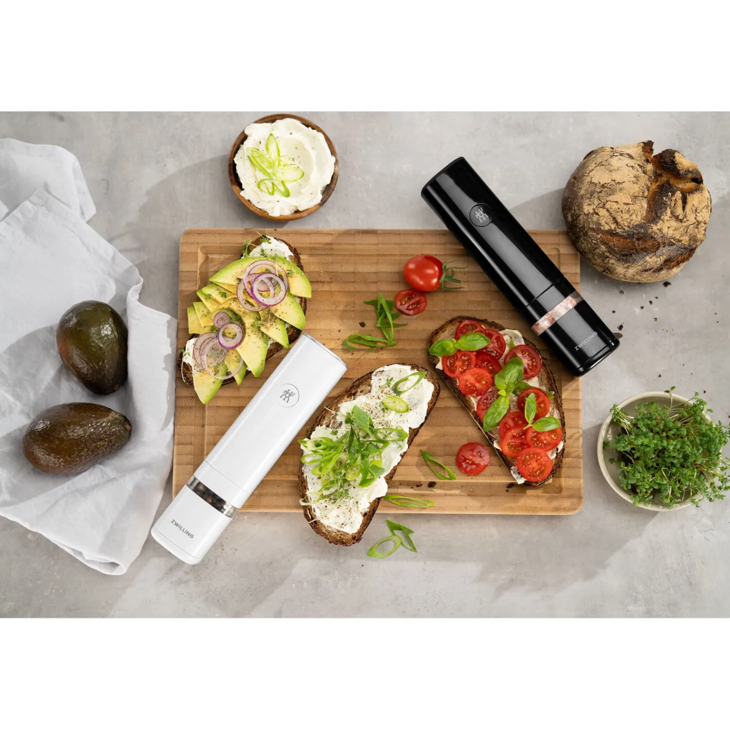 ZWILLING Elektrische Pfeffer- und Salzmühle,