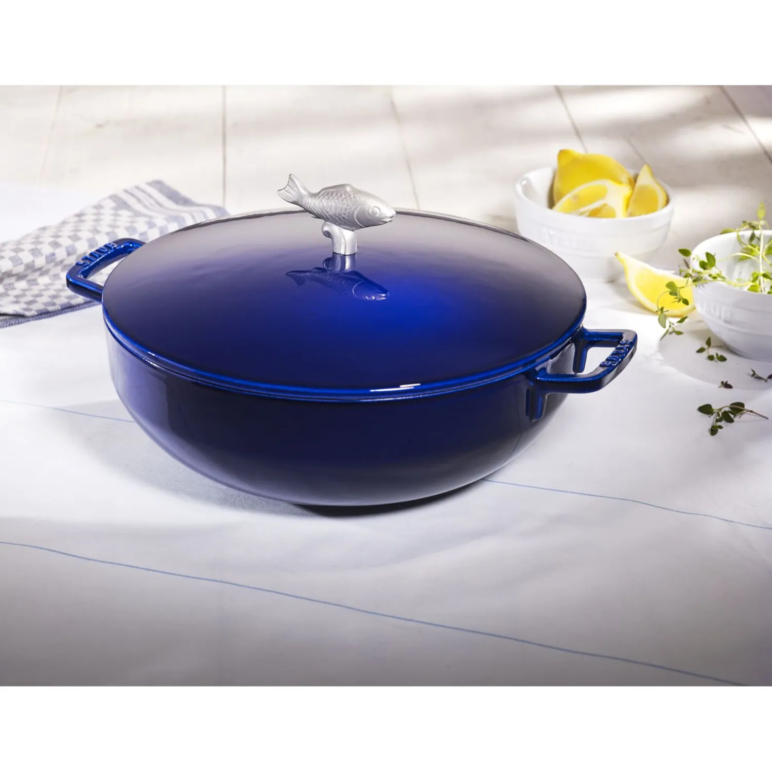 Staub Fischcocotte 28 cm, Gusseisen