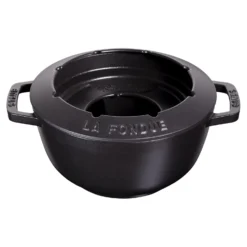Staub Fondue Set 20 cm, rund, , Gusseisen