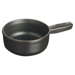 Staub Fondue Topf 12 cm, Schwarz