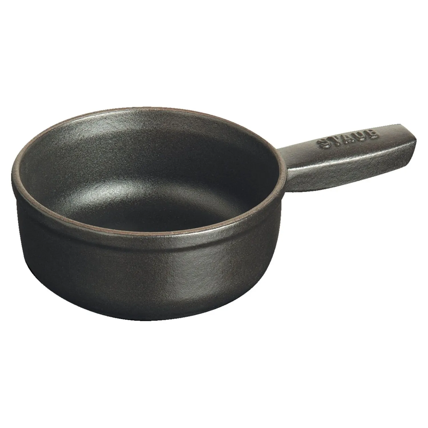 Staub Fondue Topf 12 cm, Schwarz
