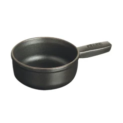 Staub Fondue Topf 12 cm, Schwarz