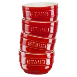 Staub F&ouml;rmchenset 9 cm / 4-tlg, , Keramik