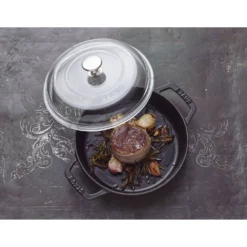 Staub Gew&ouml;lbter Glasdeckel 20 cm, Glas